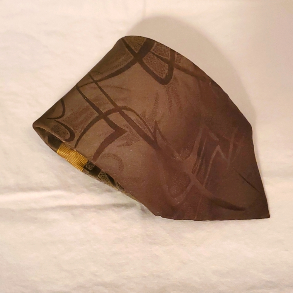 Facets Green Silk Tie